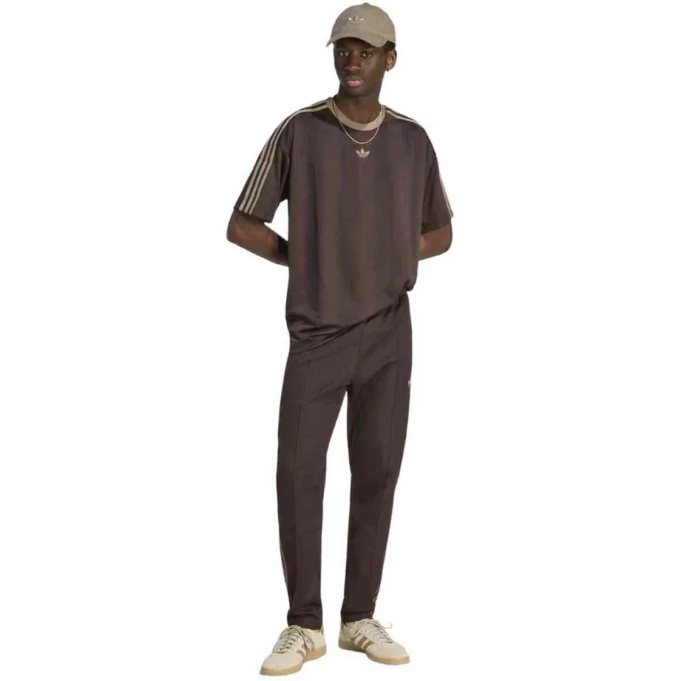 Adidas Classic Broeken Heren - Bruin - Katoen Jersey, foto 2