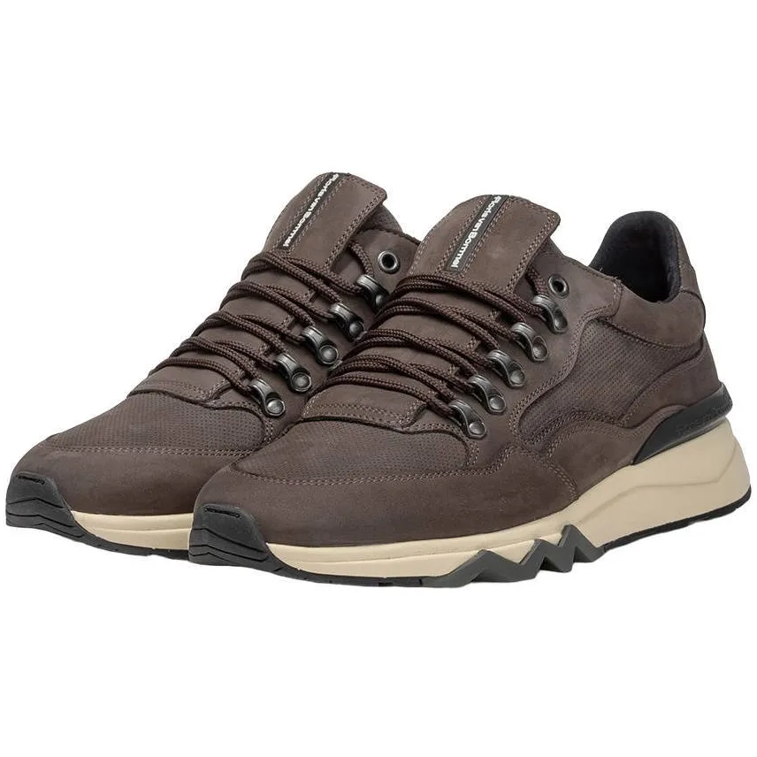 Floris Van Bommel De Zager sneaker bruin, foto 3