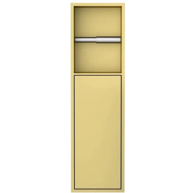 Best Design Zione inbouw toiletrolhouder mat goud