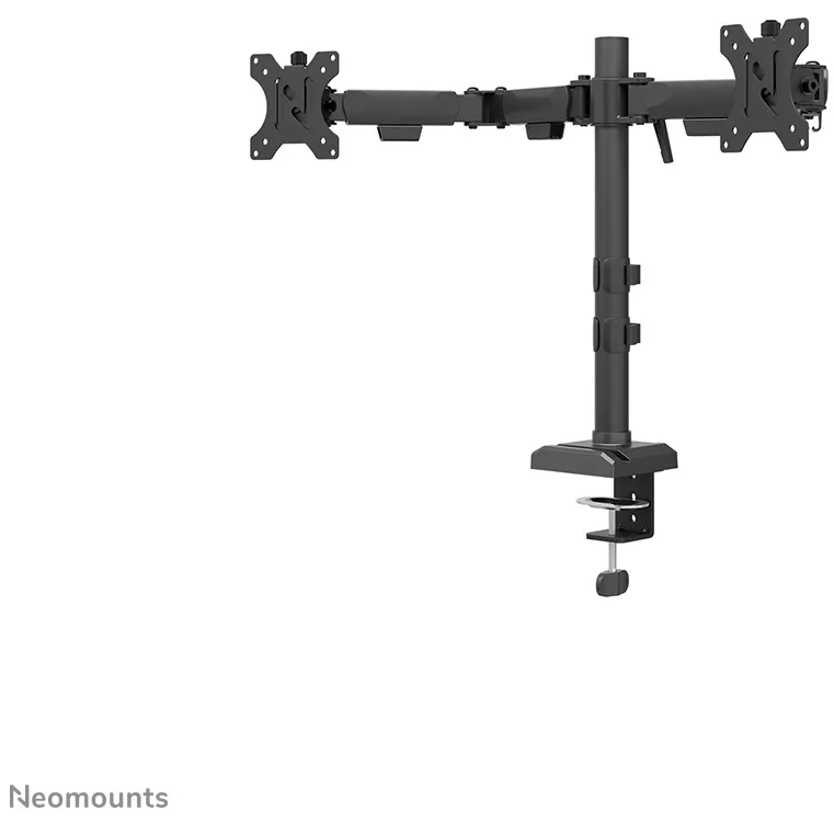 Neomounts DS60-600BL2 dubbele monitorarm zwart, foto 3