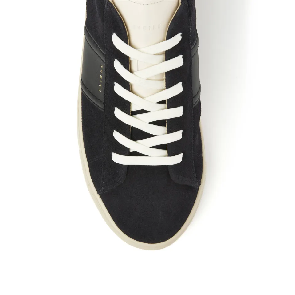 Nubikk Jase Morris suède sneakers donkerblauw, foto 7