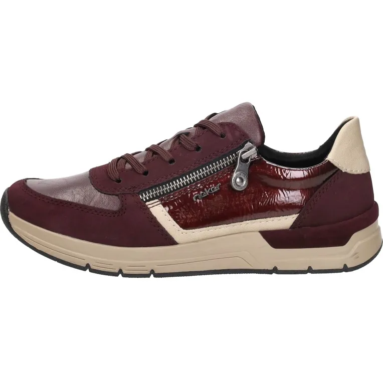 Rieker sneakers bordeaux, foto 2