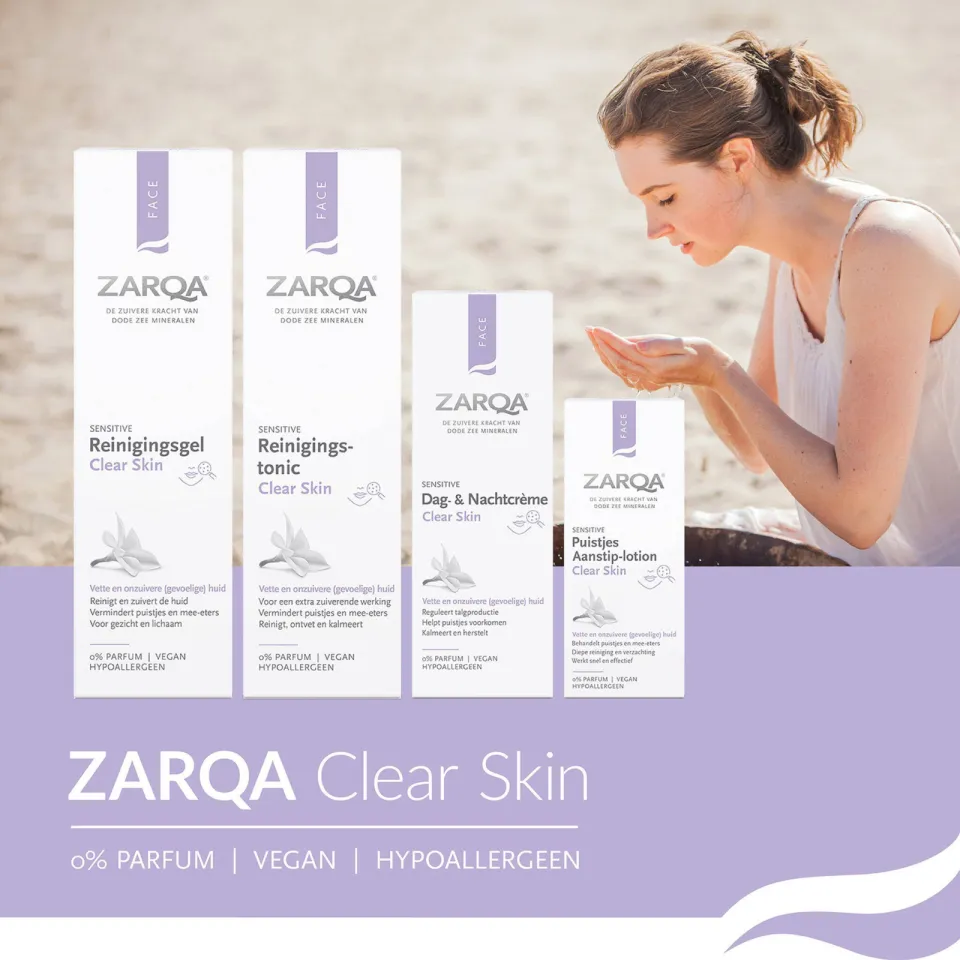 Zarqa Clear Skin dag- en nachtcreme - 75 ml, foto 5