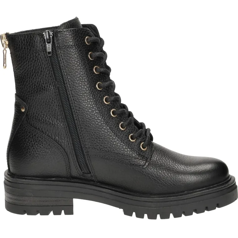 Sub55 hoge veterschoenen zwart