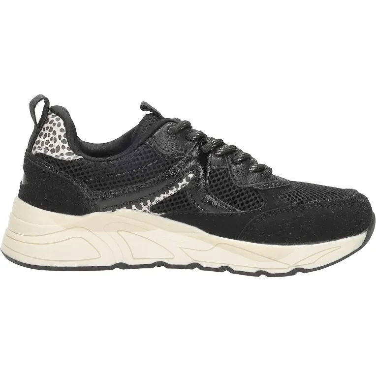 Sub55 lage sneakers zwart