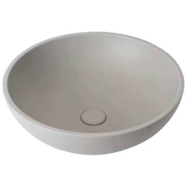 Ideavit Waskom Ideavit Idea.Rex 44x44x14.5 cm Rond Beton Grijs