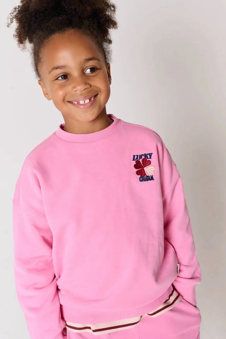 Tumble 'n Dry sweater met borduursels - roze, foto 3