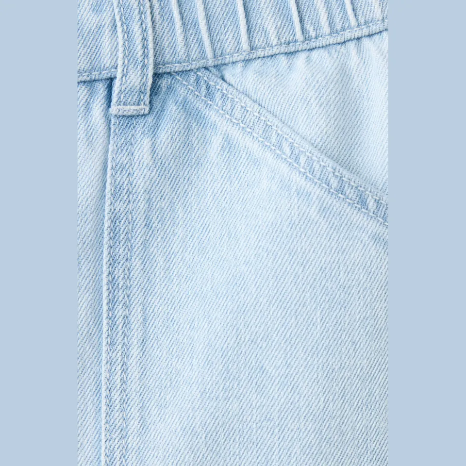 Mango Kids straight leg jeans - lichtblauw, foto 5