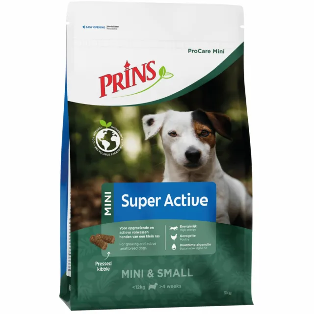 Prins Hondenvoer Droog ProCare Mini Super Active 3 kg