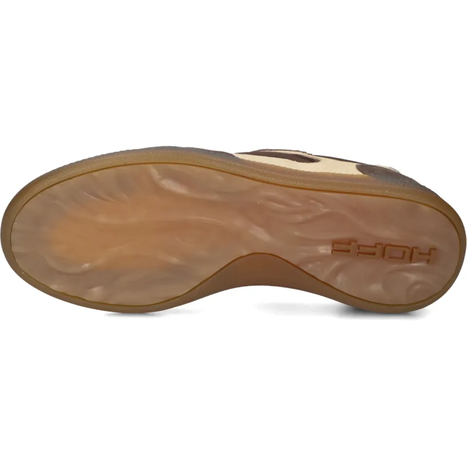 The Hoff Brand Park lage sneakers bruin, foto 4