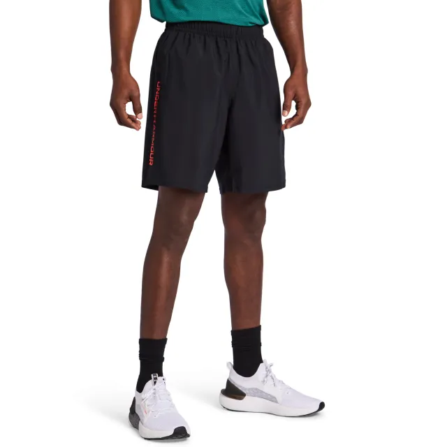 Under Armour Tech Woven Wordmark short zwart Black