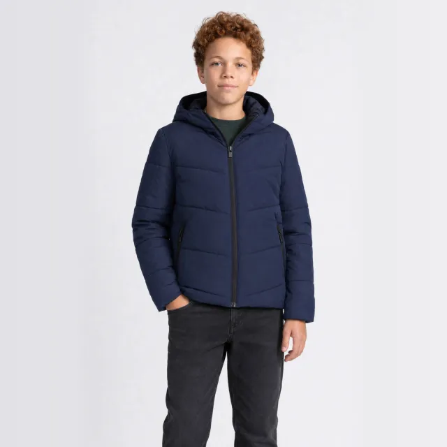 Petrol Industries winterjas donkerblauw