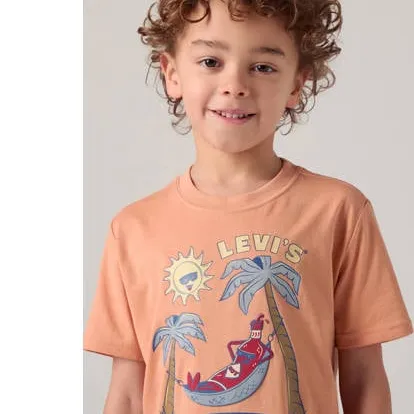 Levi's t-shirt oranje, foto 7