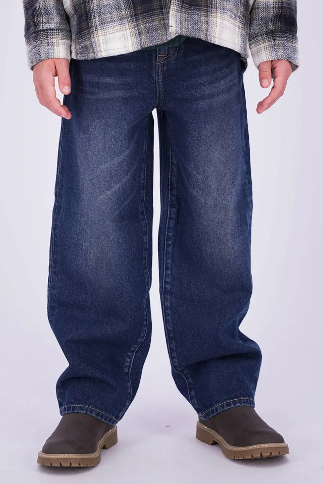 Vingino Kent baggy jeans - dark blue denim