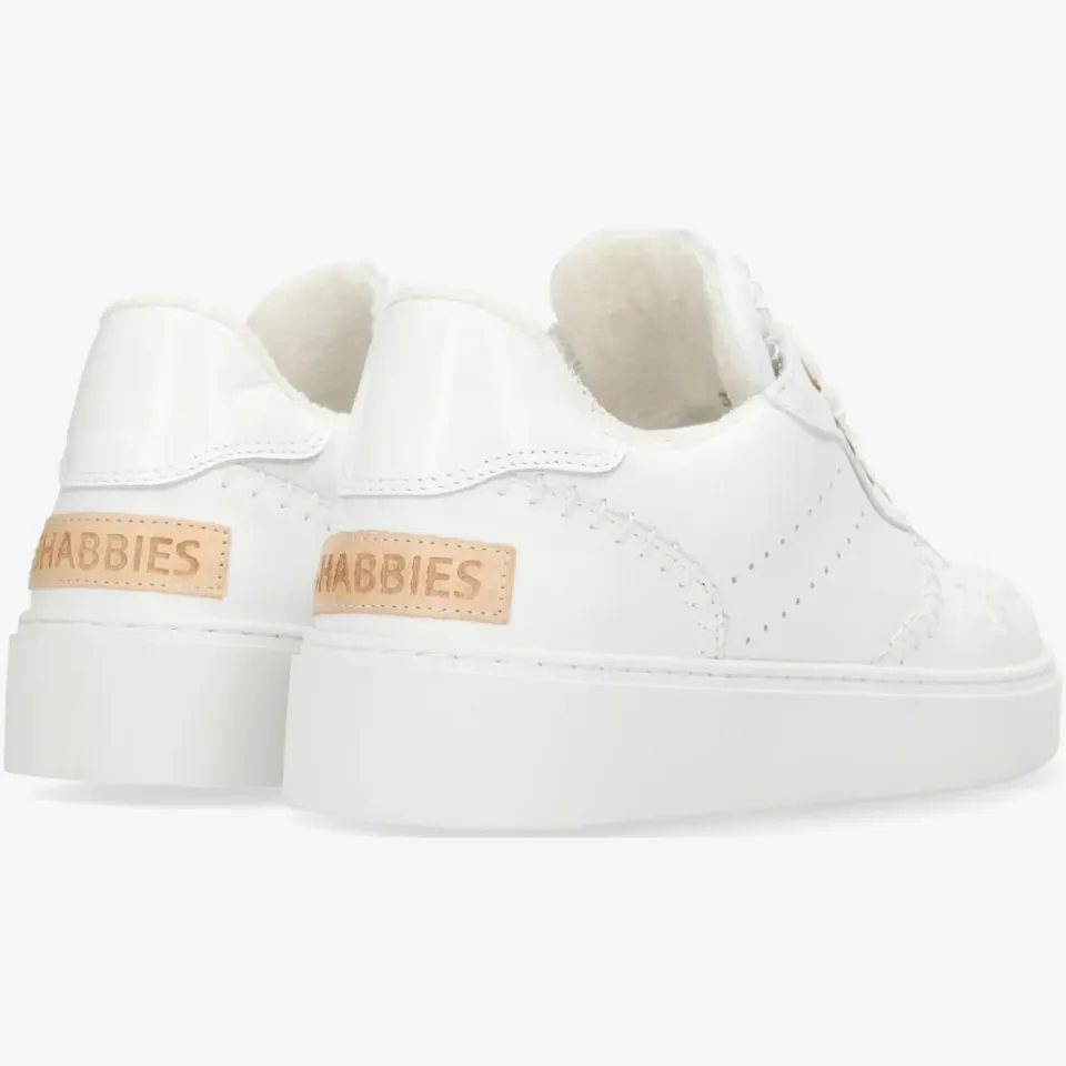 Shabbies Amsterdam Bossa Festa sneaker wit, foto 2