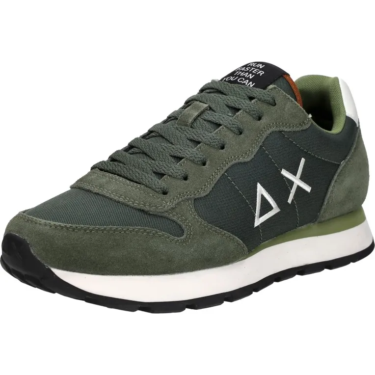Sun68 Tom Solid lage sneakers groen, foto 4