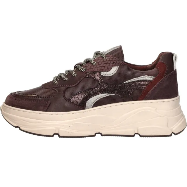 Sub55 sneakers laag bordeaux, foto 2