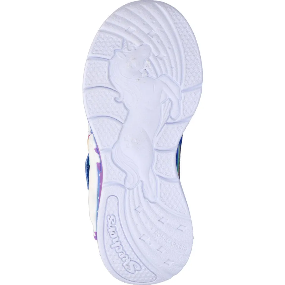 Skechers Unicorn Chaser sneakers blauw multi, foto 3
