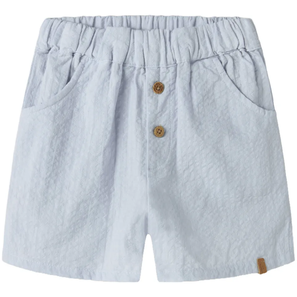 Lil' Atelier Mini junior casual short lichtblauw, foto 2