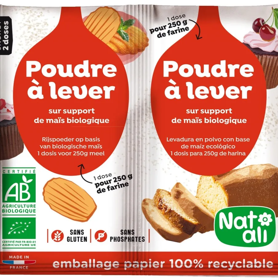 Nat-Ali biologisch bakpoeder, foto 2