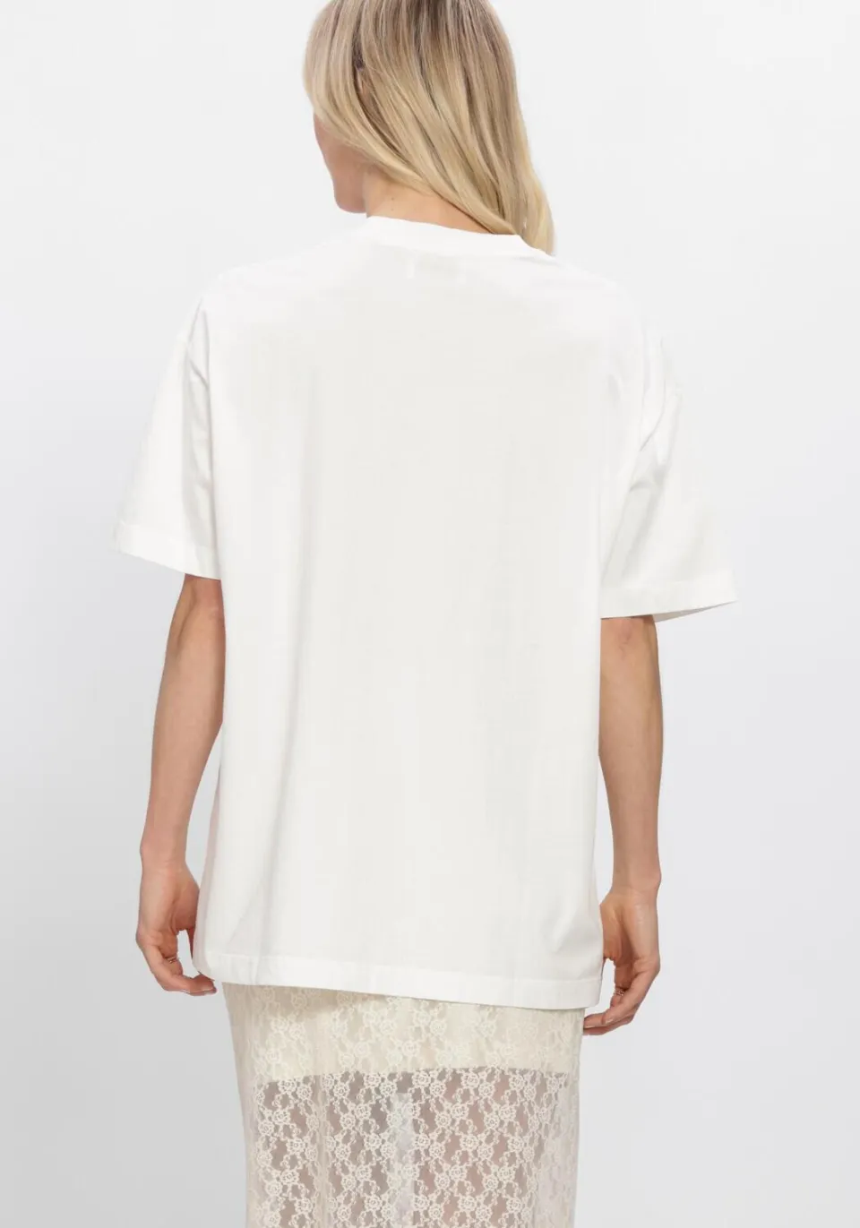 Catwalk Junkie oversized graphic T-shirt gebroken wit, foto 3