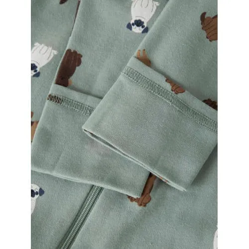 NAME IT BABY pyjama met print groen, foto 3