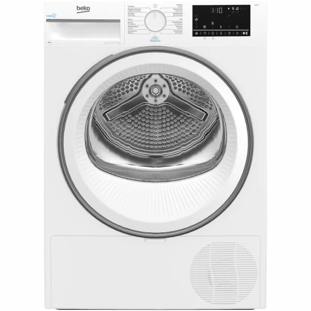 Beko B3T6823W2 SteamCure warmtepompdroger wit