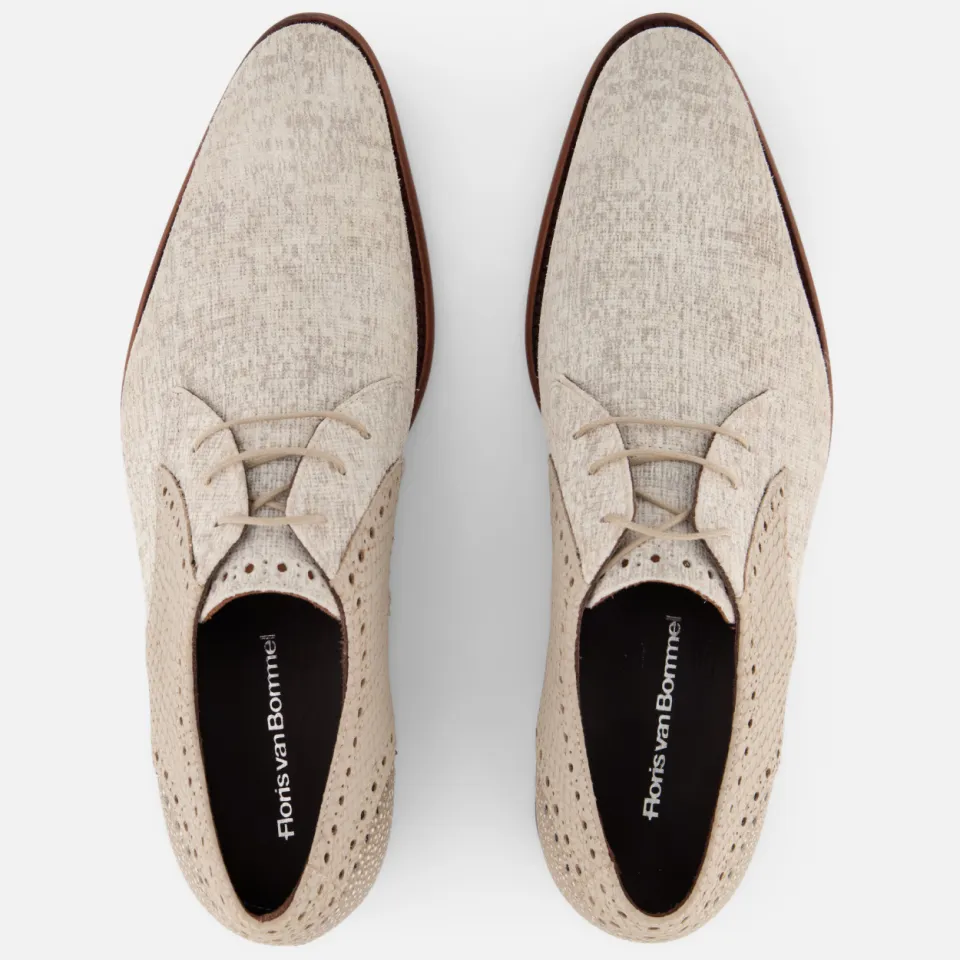 Floris Van Bommel De Stapper veterschoen beige, foto 4