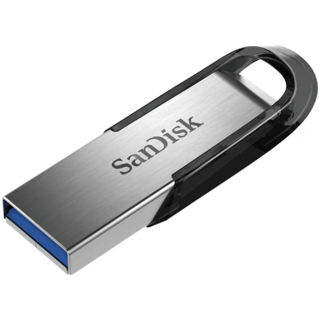 SanDisk Ultra Flair 128GB usb-stick Zwart
