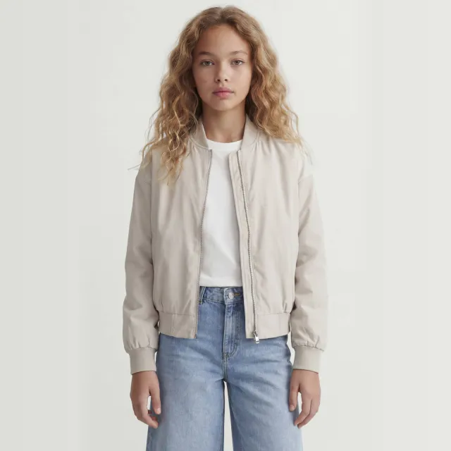 JJXX GIRL bomberjack beige, foto 3