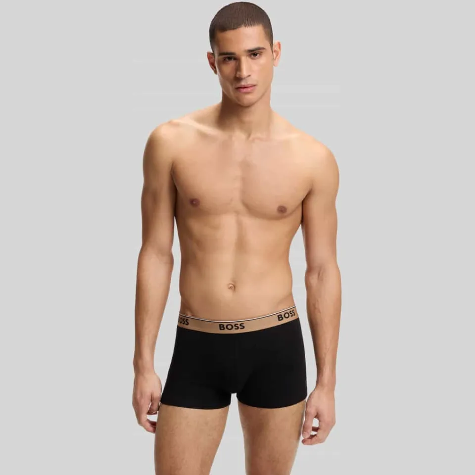 Boss Power trunk boxershorts 3-pack zwart