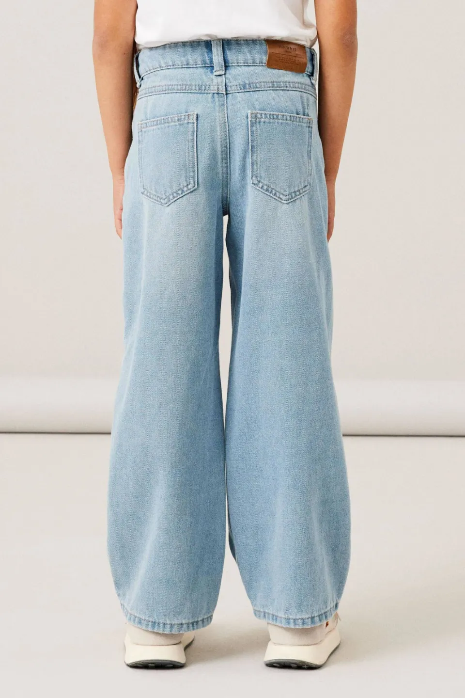 NAME IT KIDS wide leg jeans NKFROSE light blue denim, foto 6