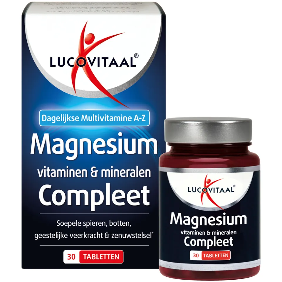 Lucovitaal Magnesium vitaminen & mineralen compleet tabletten, foto 4