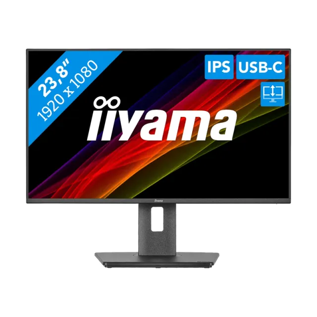 Iiyama ProLite XB2497HSU-B1 monitor zwart