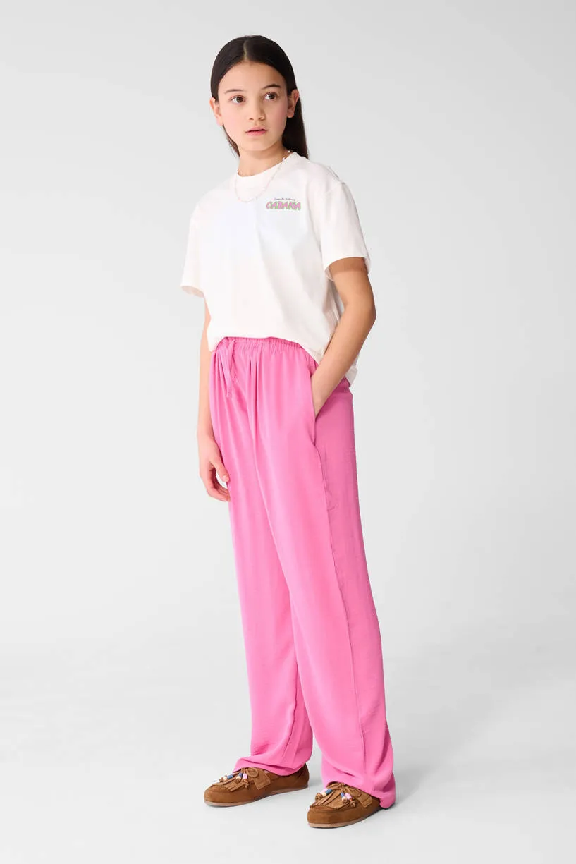 Shoeby casual broek roze, foto 4