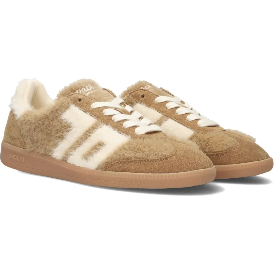 BACK70 Mohair sneakers bruin, foto 2