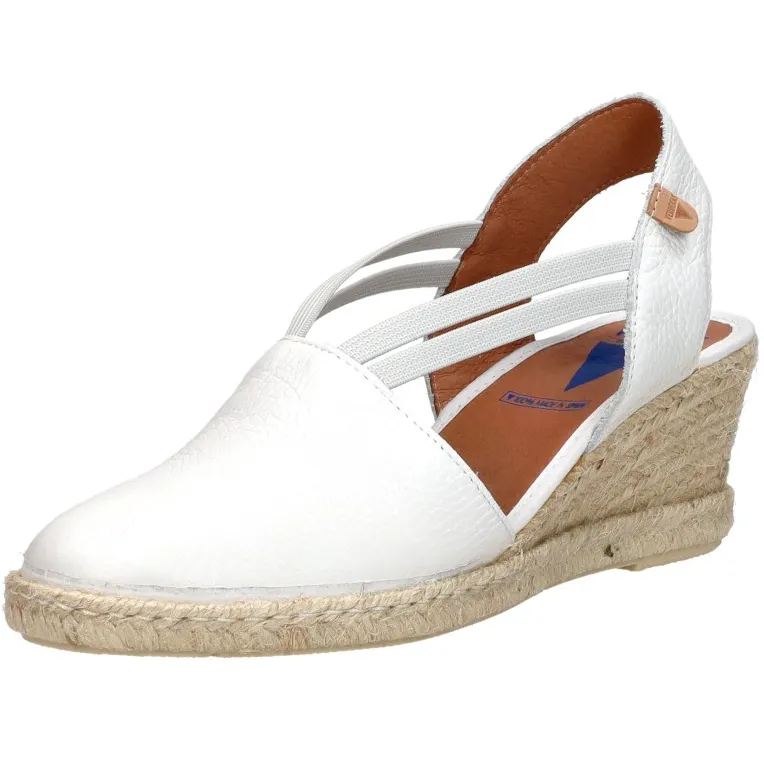 Verbenas Maika espadrille sandalen wit, foto 3