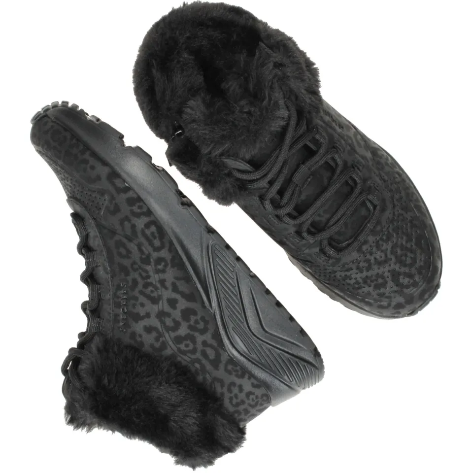 Skechers Uno Lite hoge sneaker zwart, foto 5