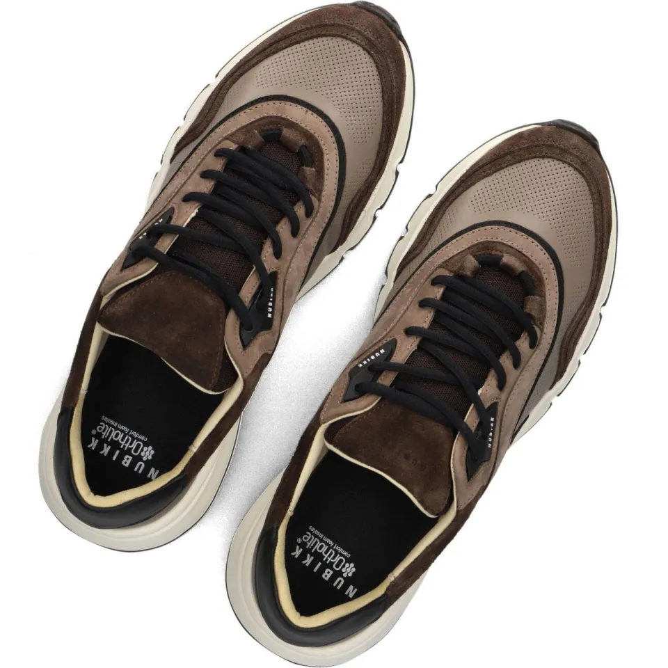 Nubikk Sneakers Luca Noa Men Bruin, foto 2