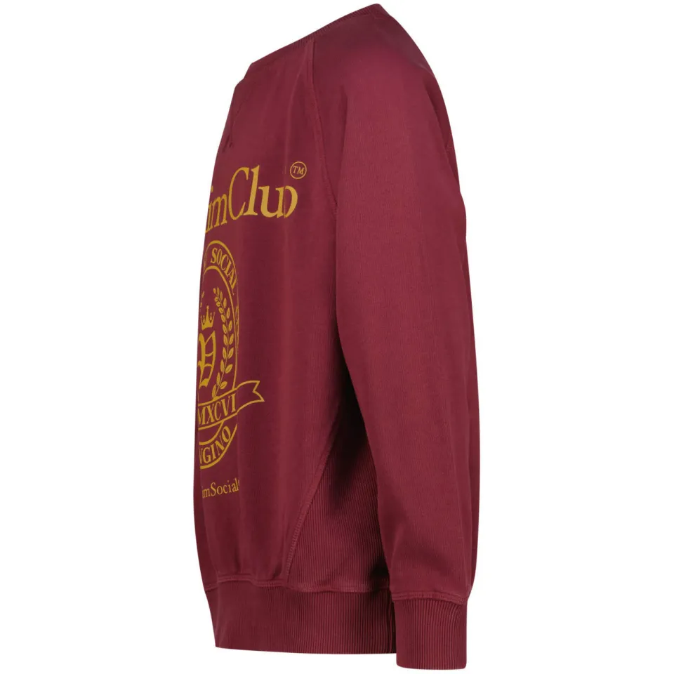 Vingino oversized sweater met print - donkerrood, foto 4