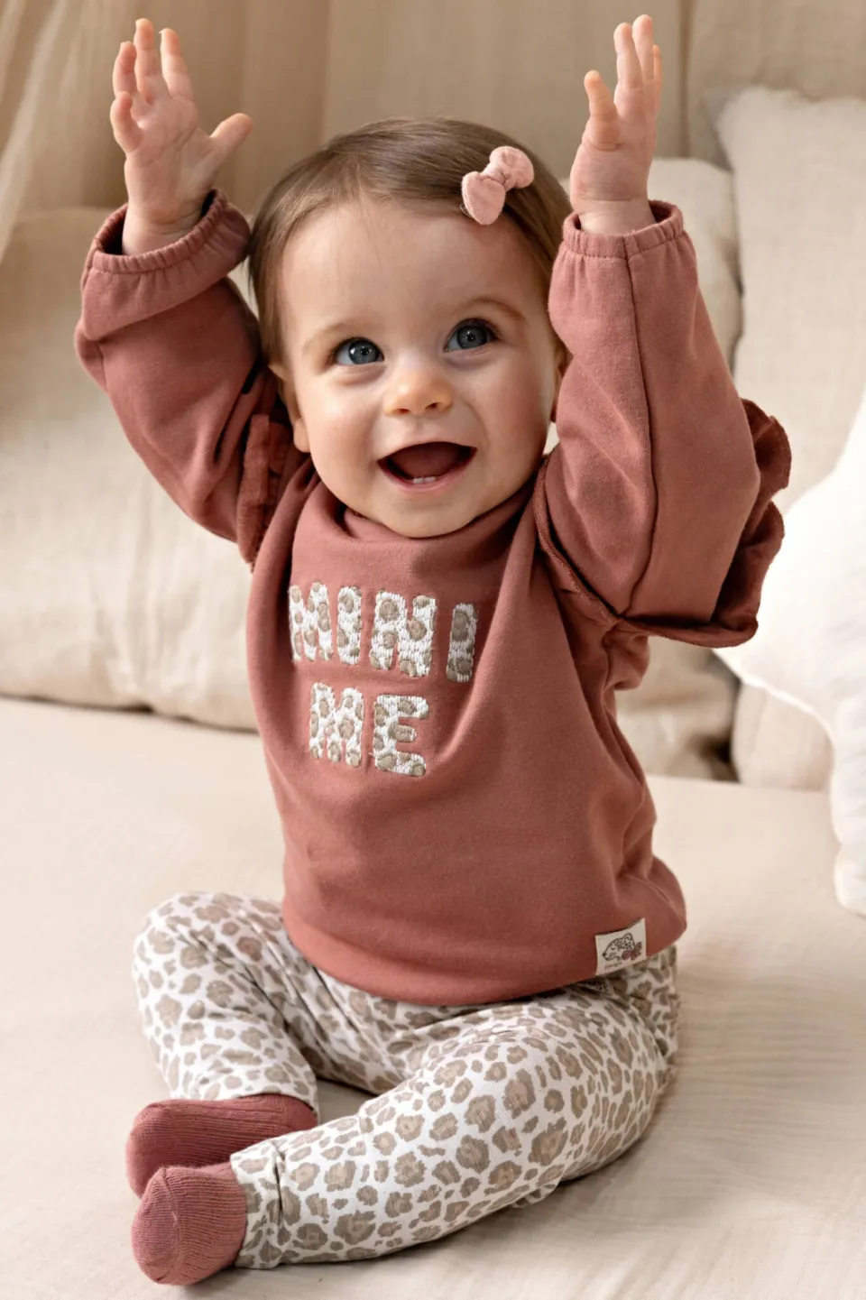 Feetje sweater Dress to Impress mauve