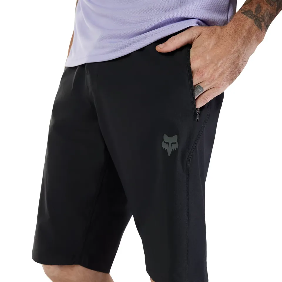 FOX Ranger Short with Liner fietsbroek zwart, foto 5