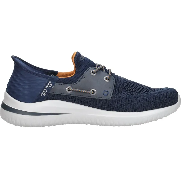 Skechers Slip-Ins Delson 3.0 sneaker blauw