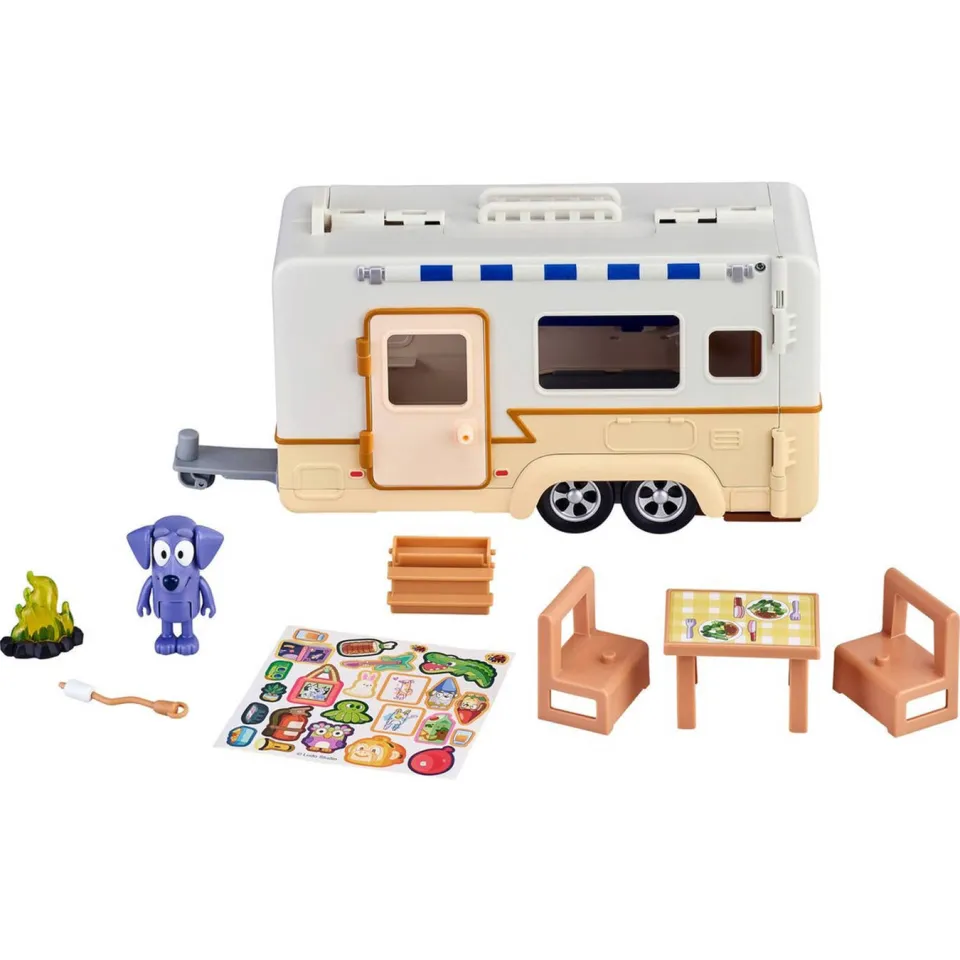 Moose Toys Bluey Kampeeravonturen speelset, foto 7