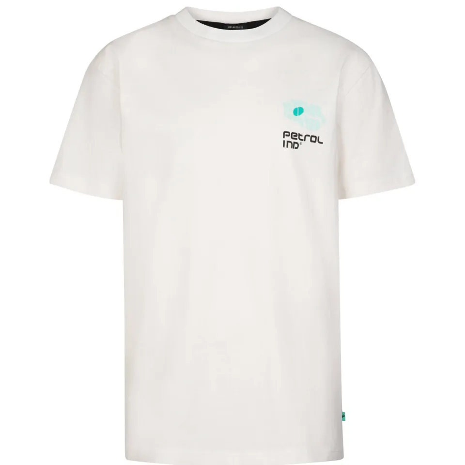 Petrol Industries t-shirt met backprint wit, foto 2