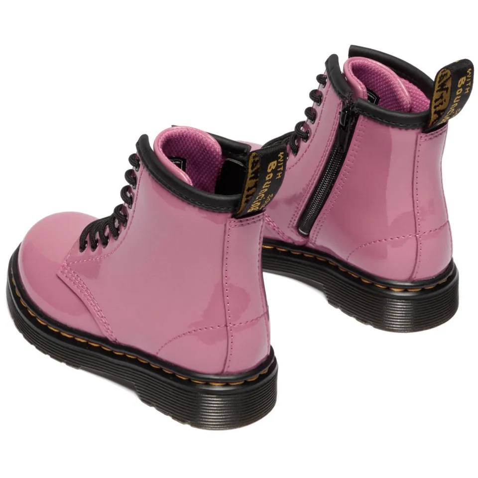 Dr. Martens 1460 leren veterboots roze peuter/kleuter, foto 2