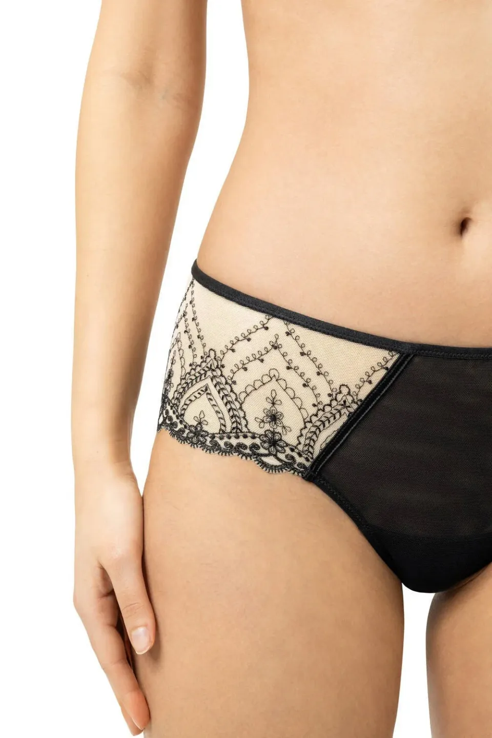 Mey Mysterious hipster zwart/ecru beige