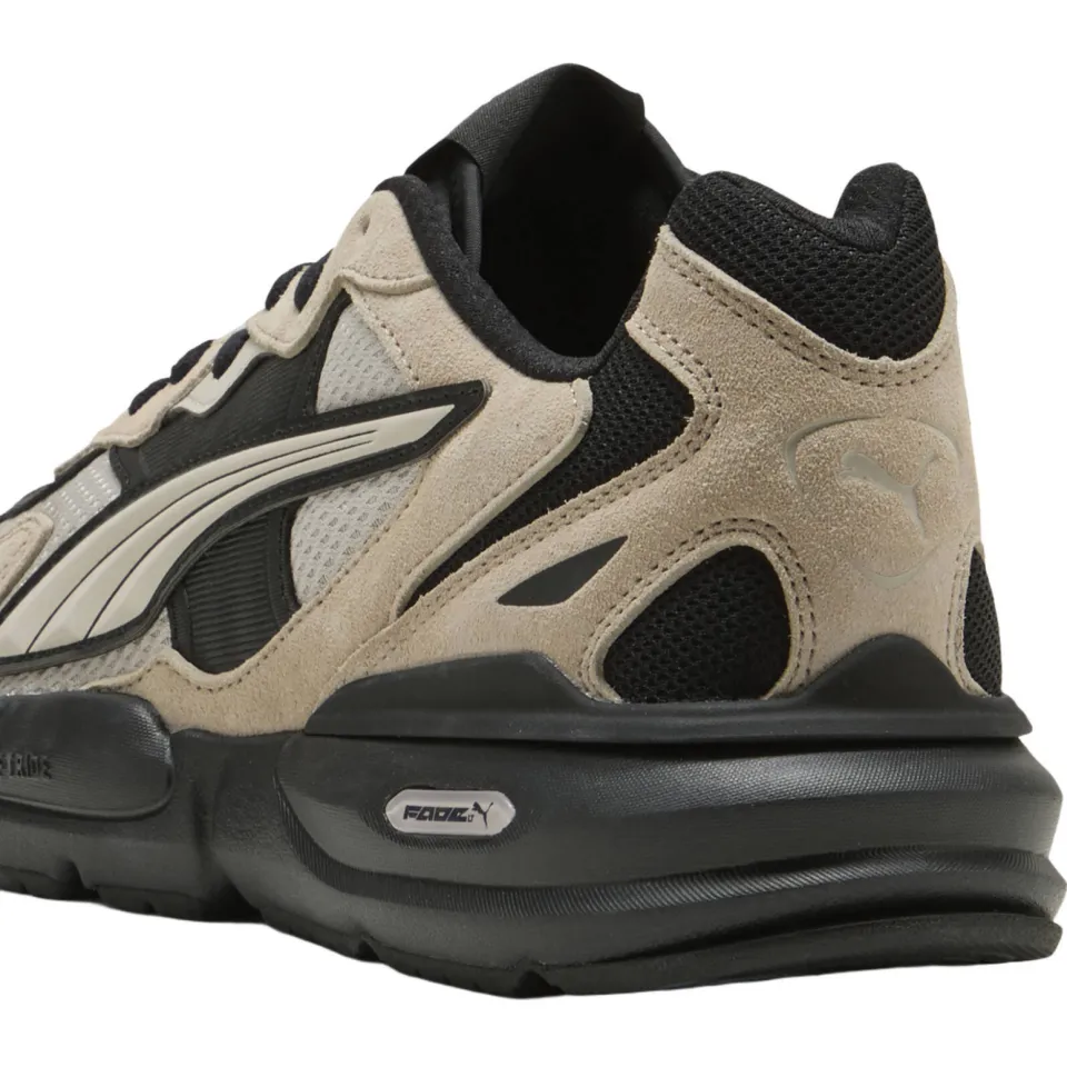 Puma Fade mesh sneakers - zwart/ecru, foto 3