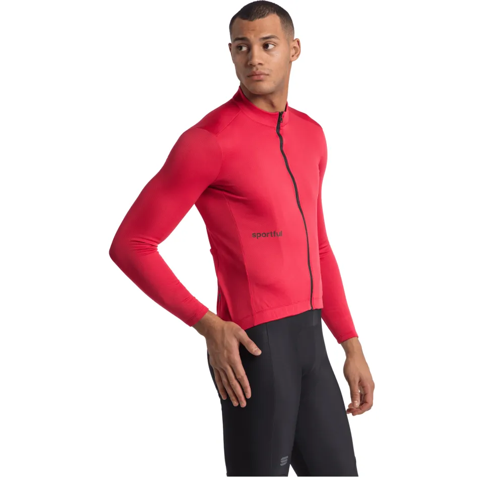 Sportful Classic Thermal fietsshirt rood