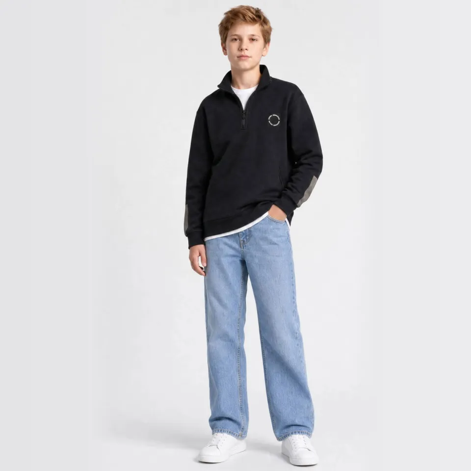 Petrol Industries sweater met print - zwart, foto 3